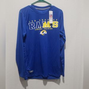 Los Angeles Rams football team long sleeved tshirt size S/P/C